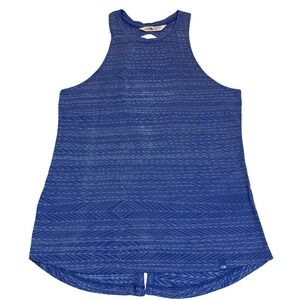 The North Face Womens Tank Top XS Blue FlashDry Athletic Sleeveless Top #